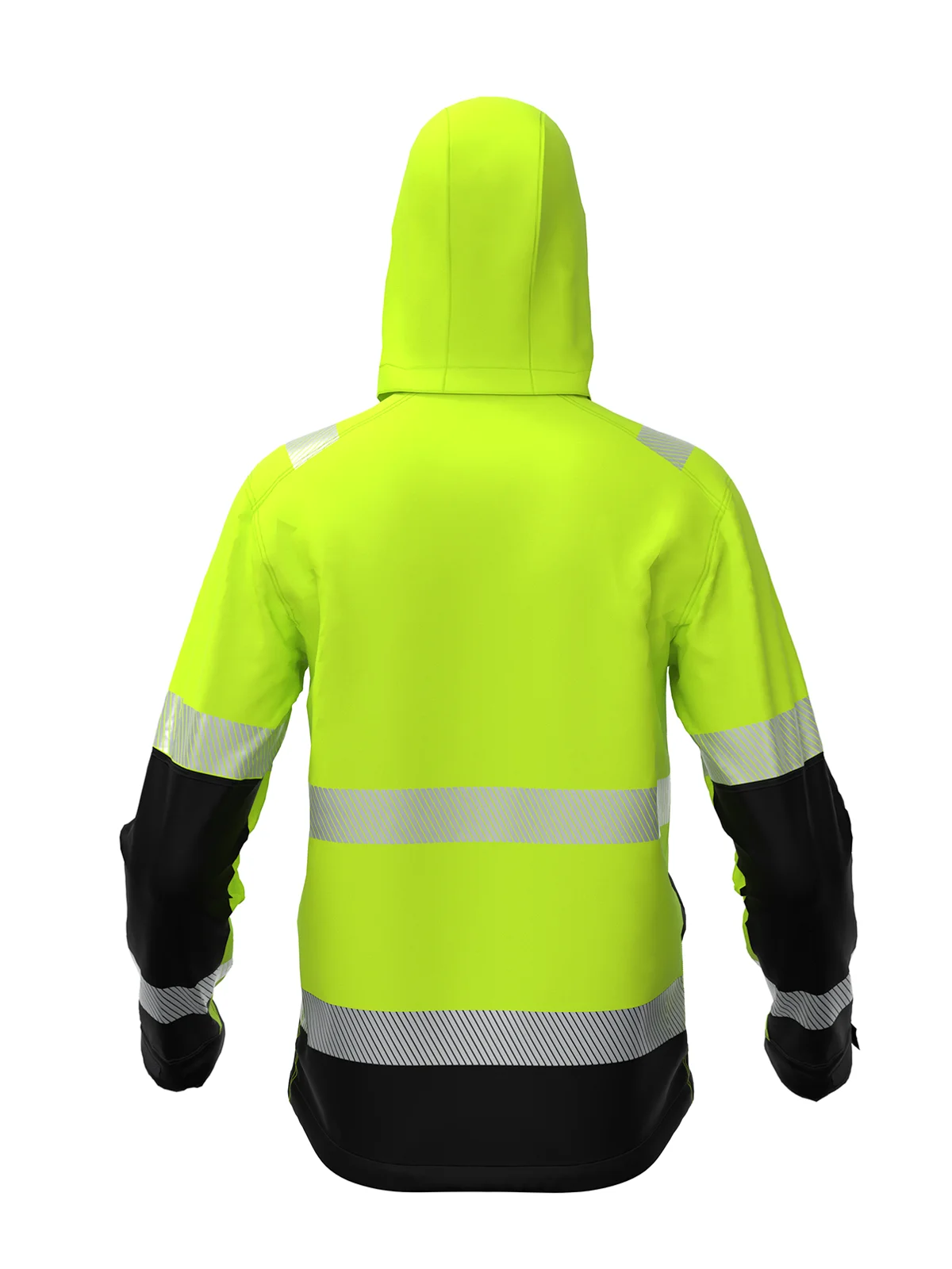 VALENCIA Hi-vis Class 2 softshell jacket – view 4
