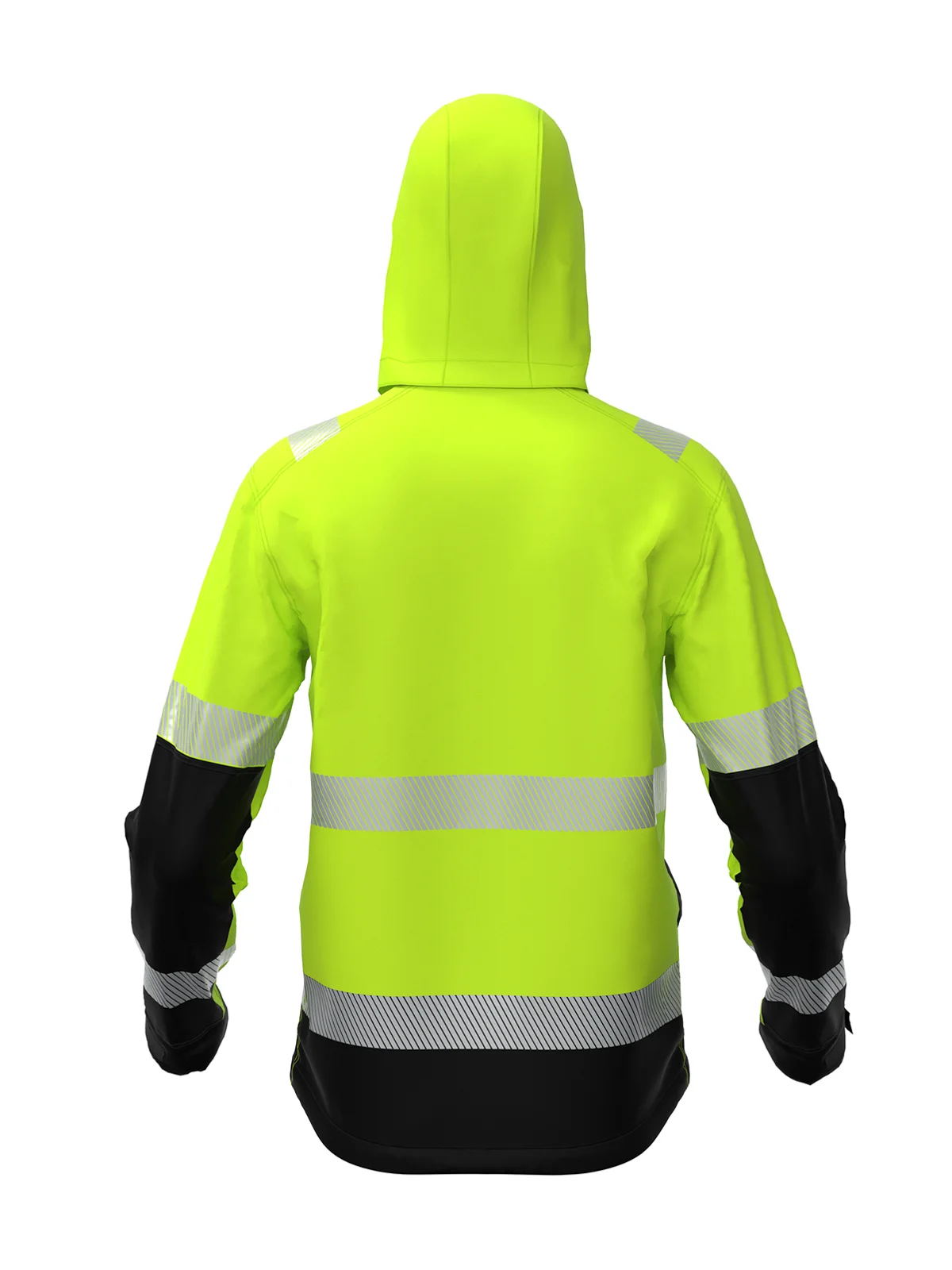 Jachetă softshell de iarnă VALENCIA Hi-vis Class 2 – vedere 4