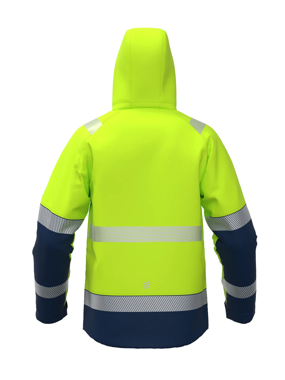 Jachetă softshell de iarnă VALENCIA Hi-vis Class 2 – vedere 9