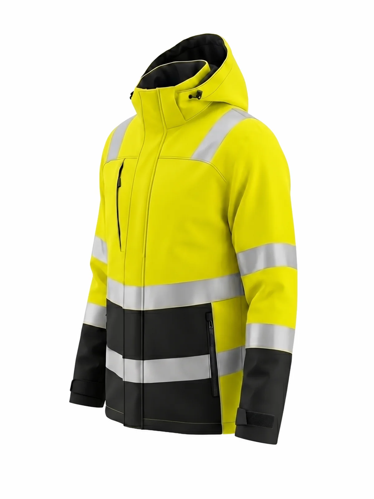 Jachetă de tranziție 3 în 1 LIMAPLUS Hi-Vis Class 3 cu SORONA – vedere 3