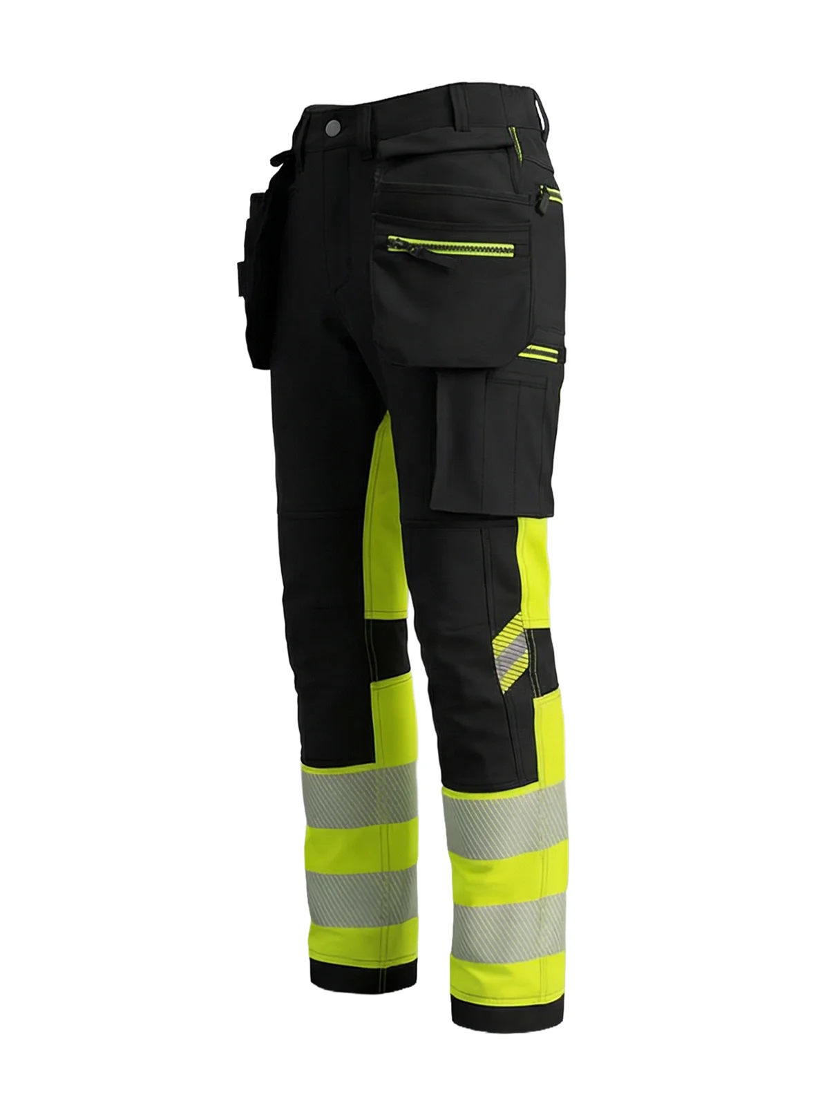 4-way stretch TENSION PRO Hi-vis Class 1 trousers – view 3