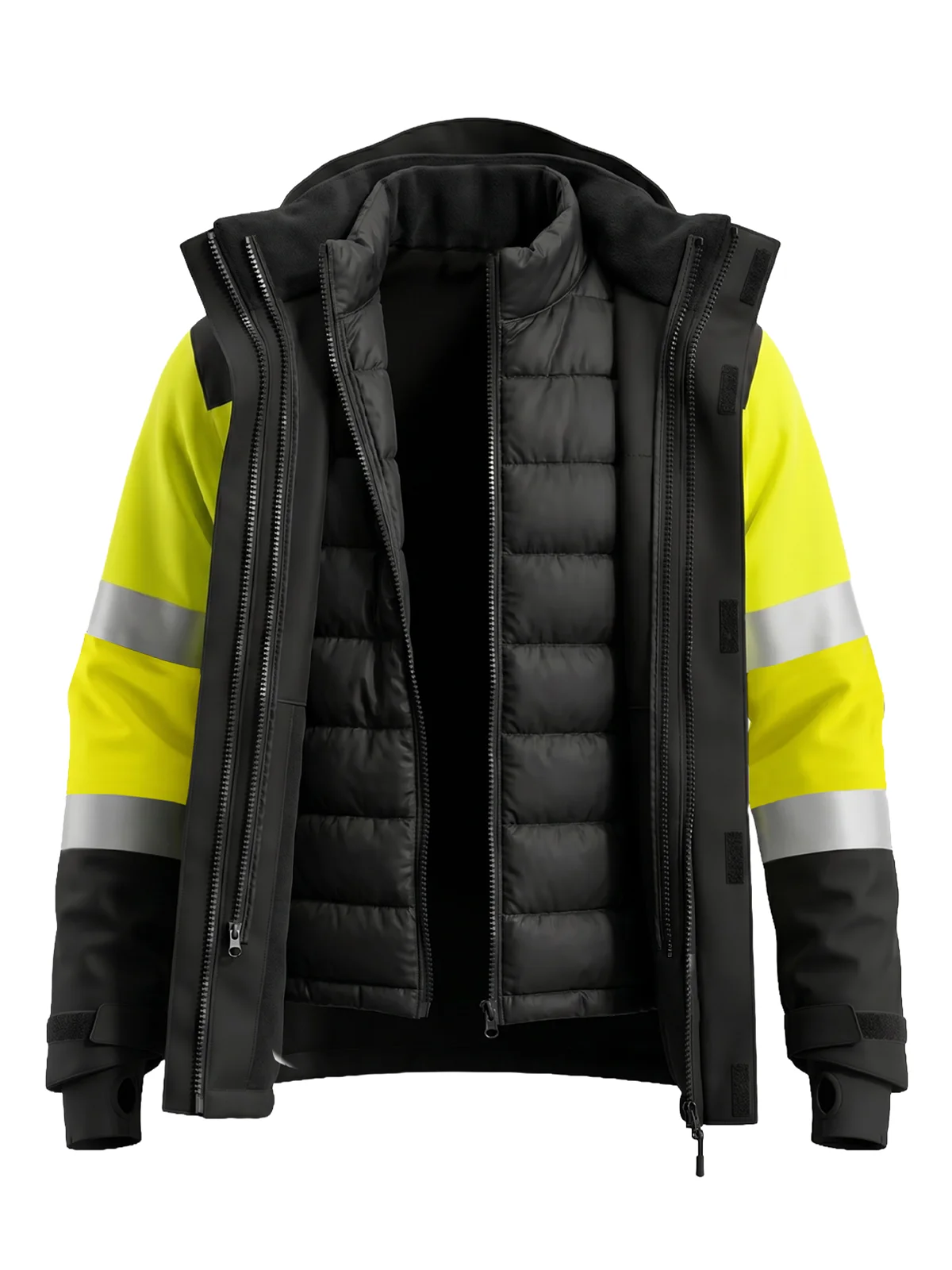 Winter jacket LIMAPLUS Hi-Vis Class 3 with SORONA – view 5
