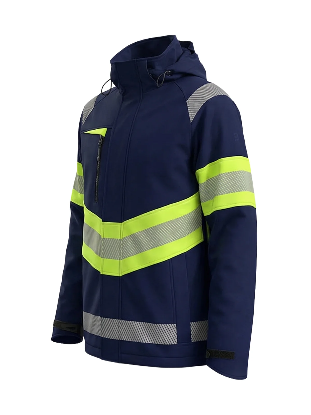 Winter Softshell Jacket ATLANTA Hi-vis Class 1 – view 7