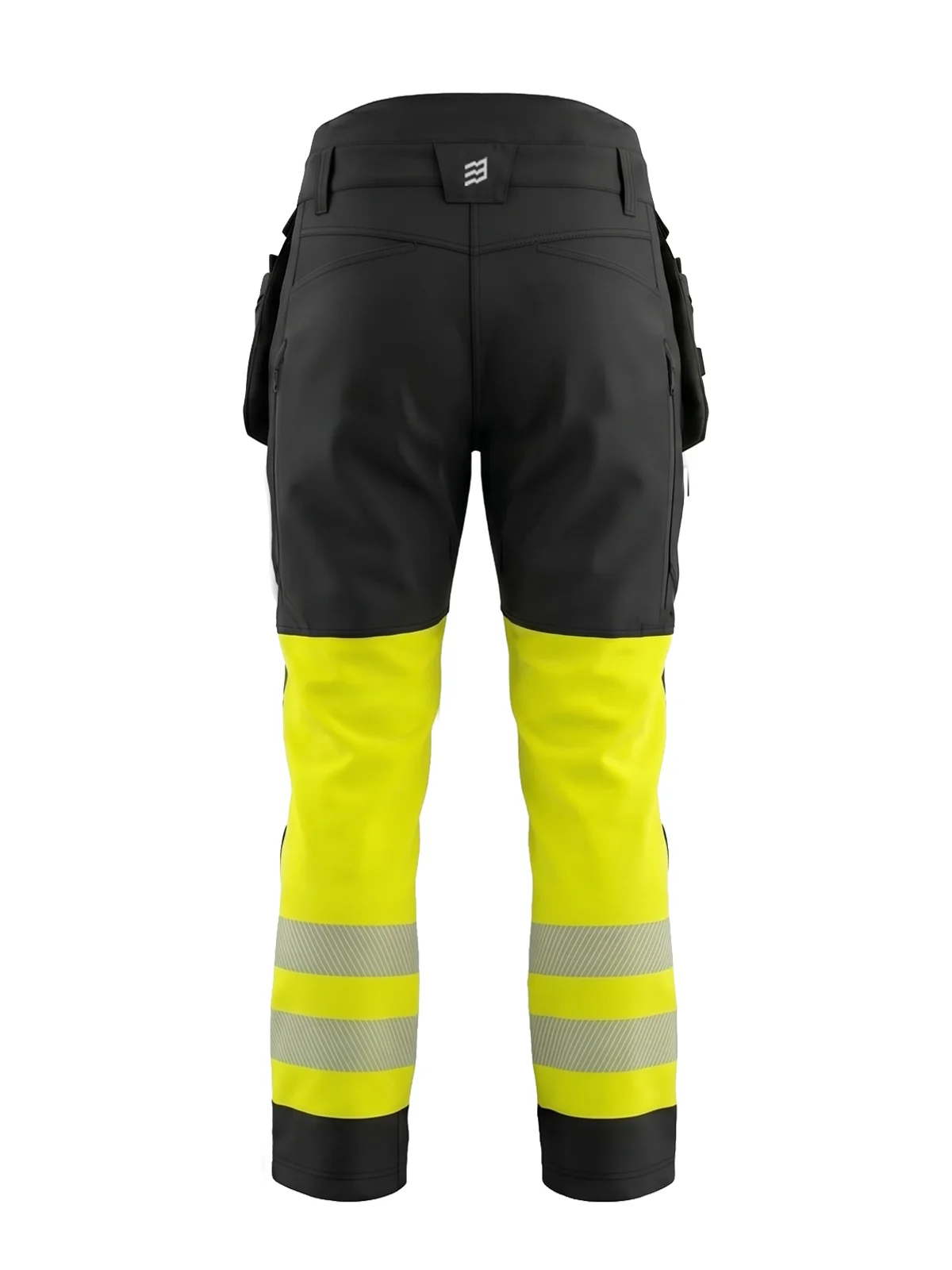 Winter Softshell pants CARGOPLUS Hi-vis Class 1 – view 4