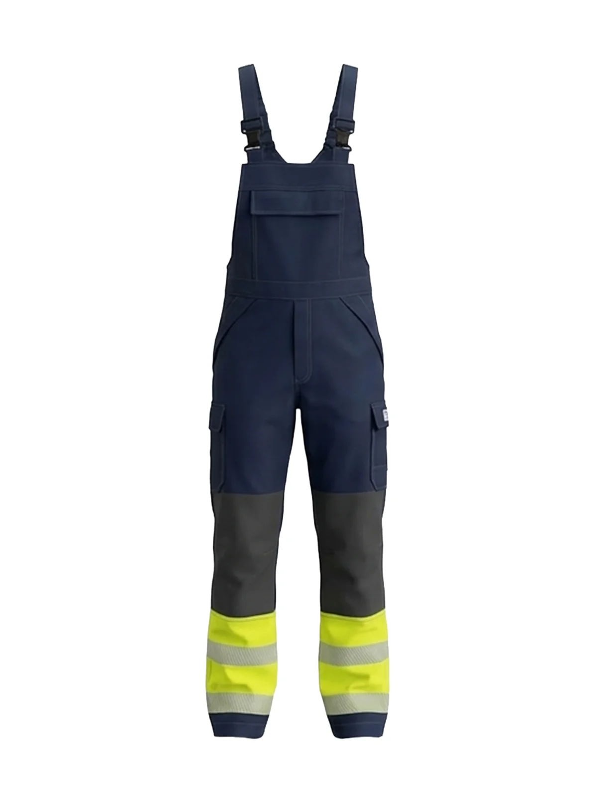 Pantaloni antistatici cu bretele MULTISAFE III cat. Hi-vis Class 1