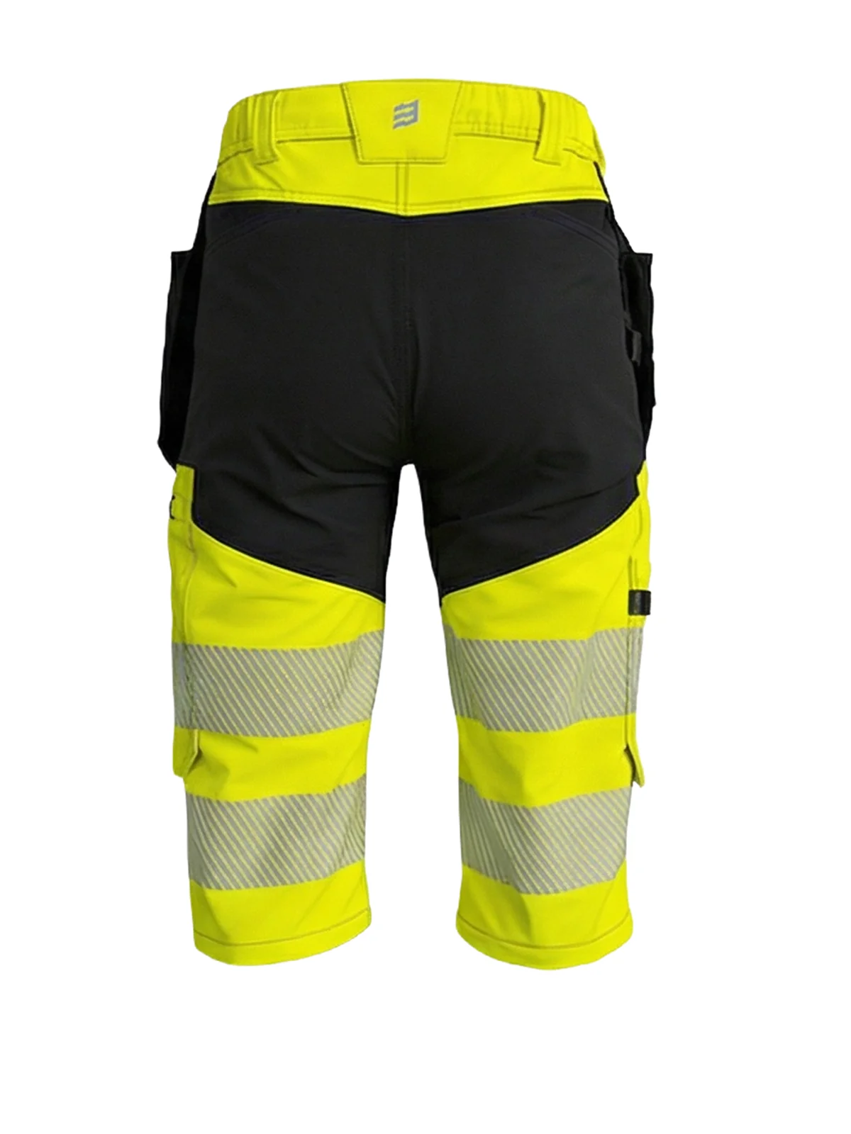 Pantaloni trei sferturi cu detalii elastice MASHUP PLUS Hi-vis Class 1 – vedere 4