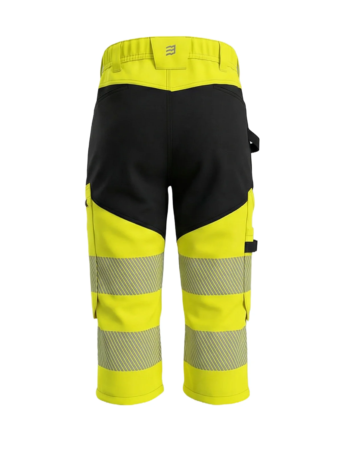 Pantaloni trei sferturi cu detalii elastice MASHUP Hi-vis Class 1 – vedere 2