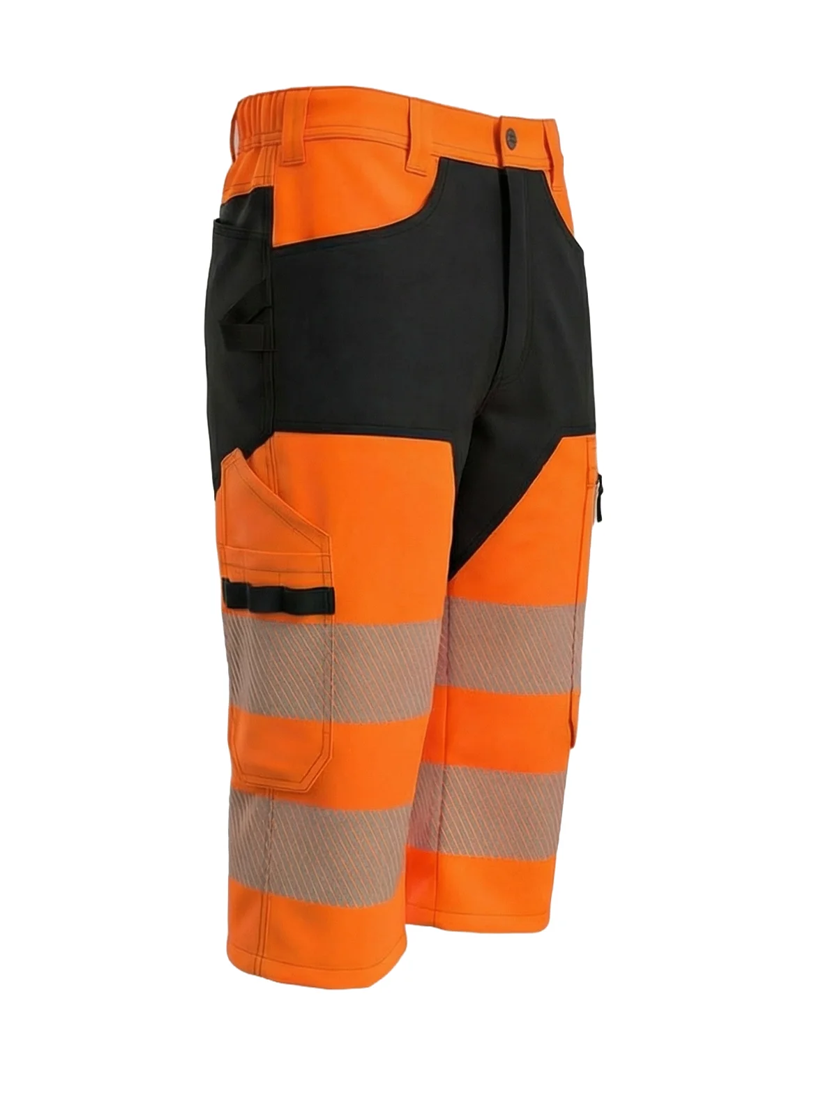 Pantaloni trei sferturi cu detalii elastice MASHUP Hi-vis Class 1 – vedere 7