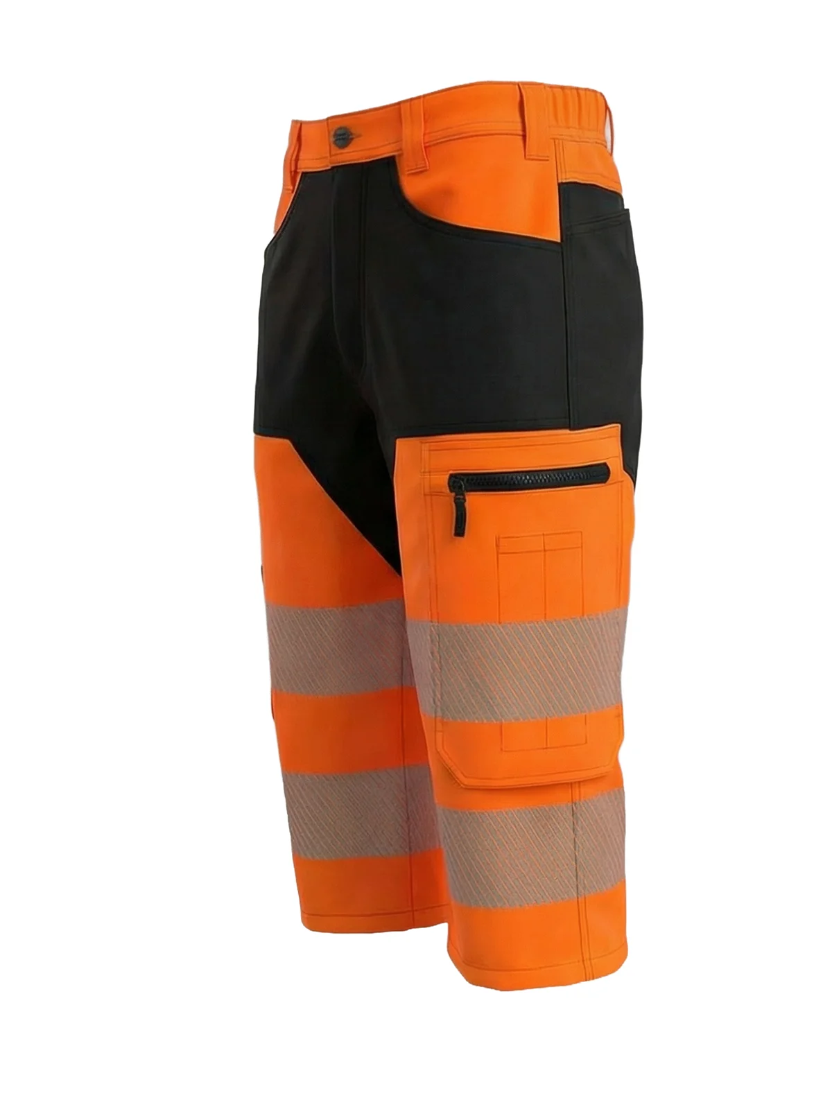 Pantaloni trei sferturi cu detalii elastice MASHUP Hi-vis Class 1 – vedere 8