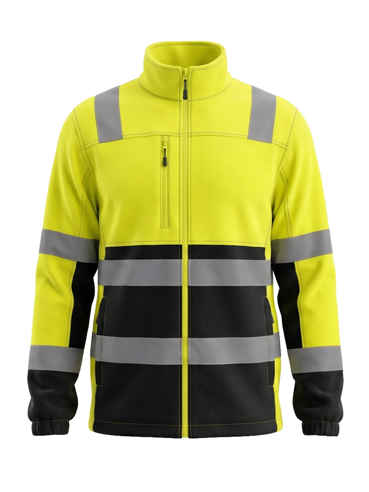 Fleece sweater FLEECE FIT Hi-vis Class 2 – view 1
