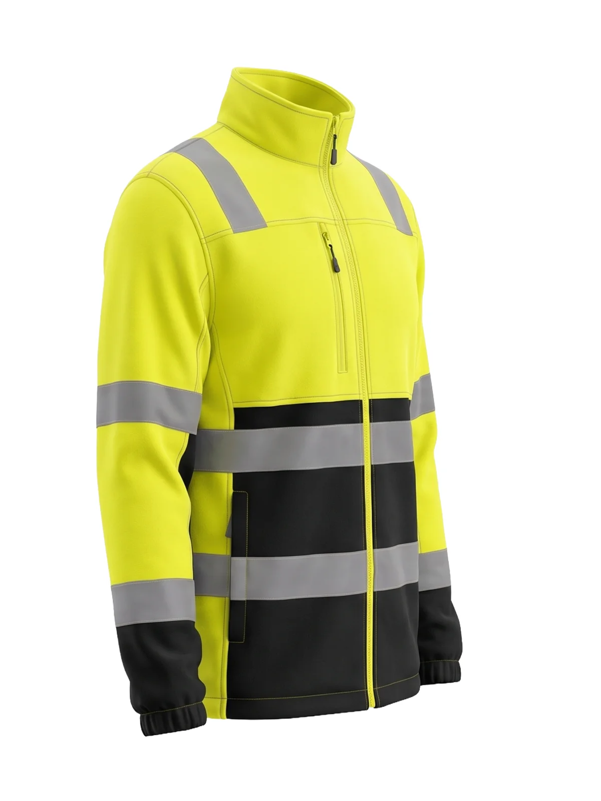 Fleece sweater FLEECE FIT Hi-vis Class 2 – view 2