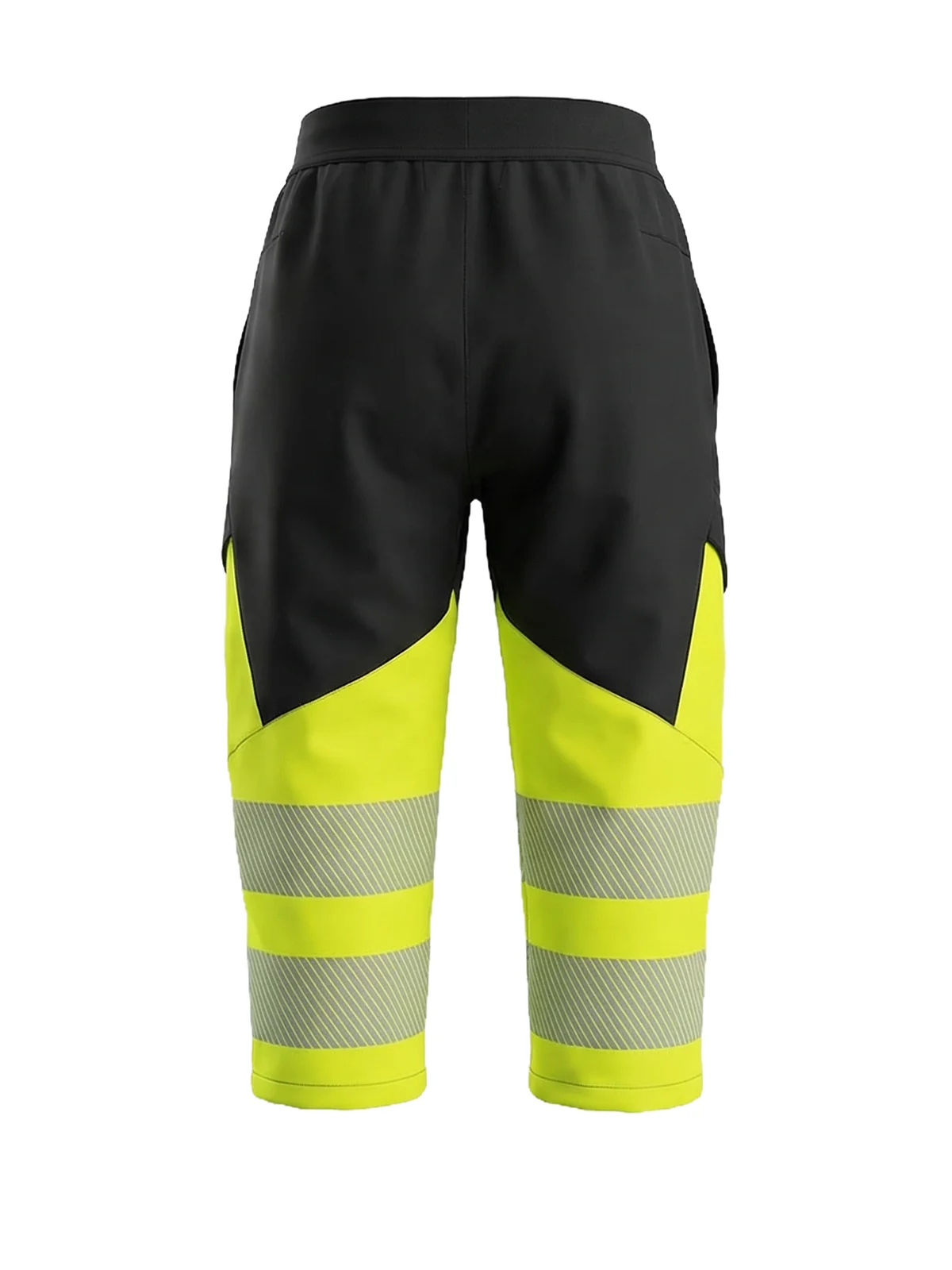 Pantaloni trei sferturi elastici 4-way stretch COMFORT Hi-vis Class 1 – vedere 3