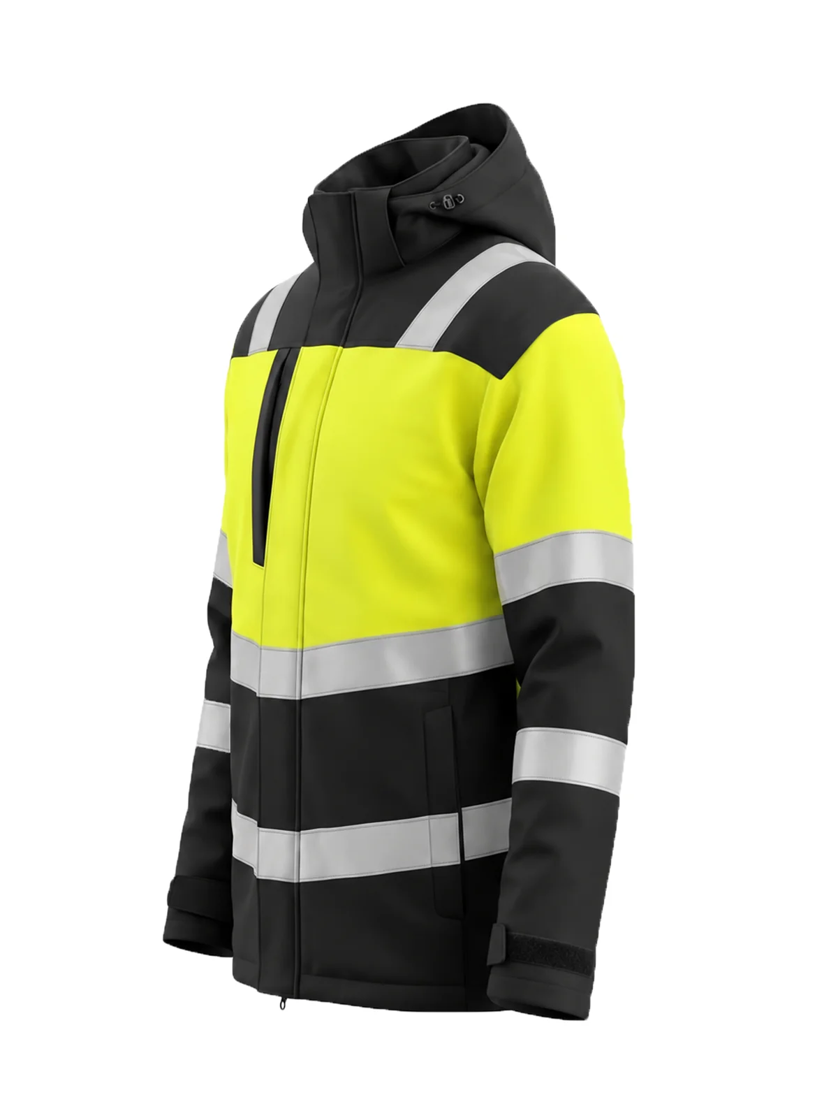 Jachetă de tranziție 3 în 1 LIMAPLUS Hi-Vis Class 1 cu SORONA – vedere 3