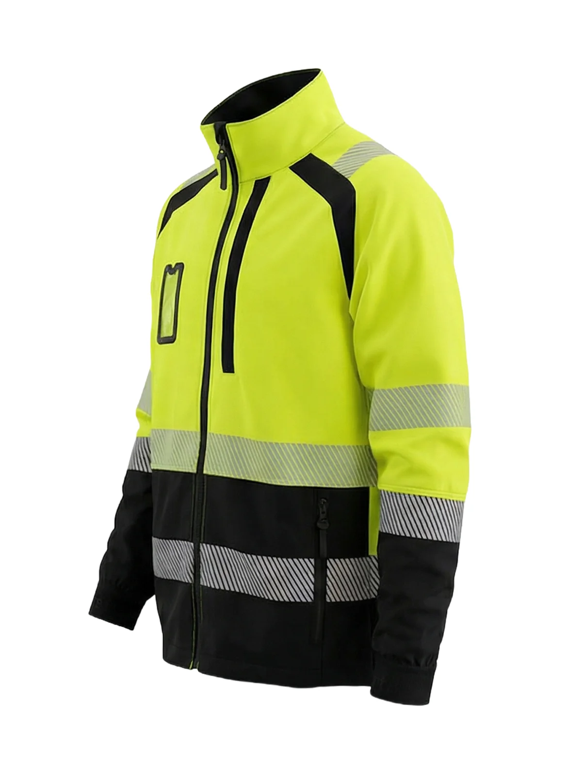 Jachetă cu detalii elastice ORLANDO Hi-vis Class 2 – vedere 3