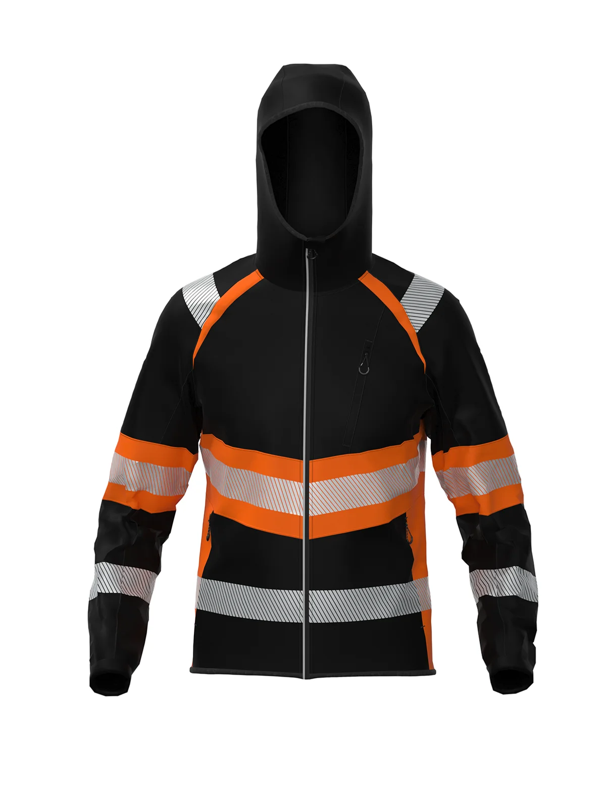 Sofsthell jacket TOPEK Hi-vis Class 1 – view 5