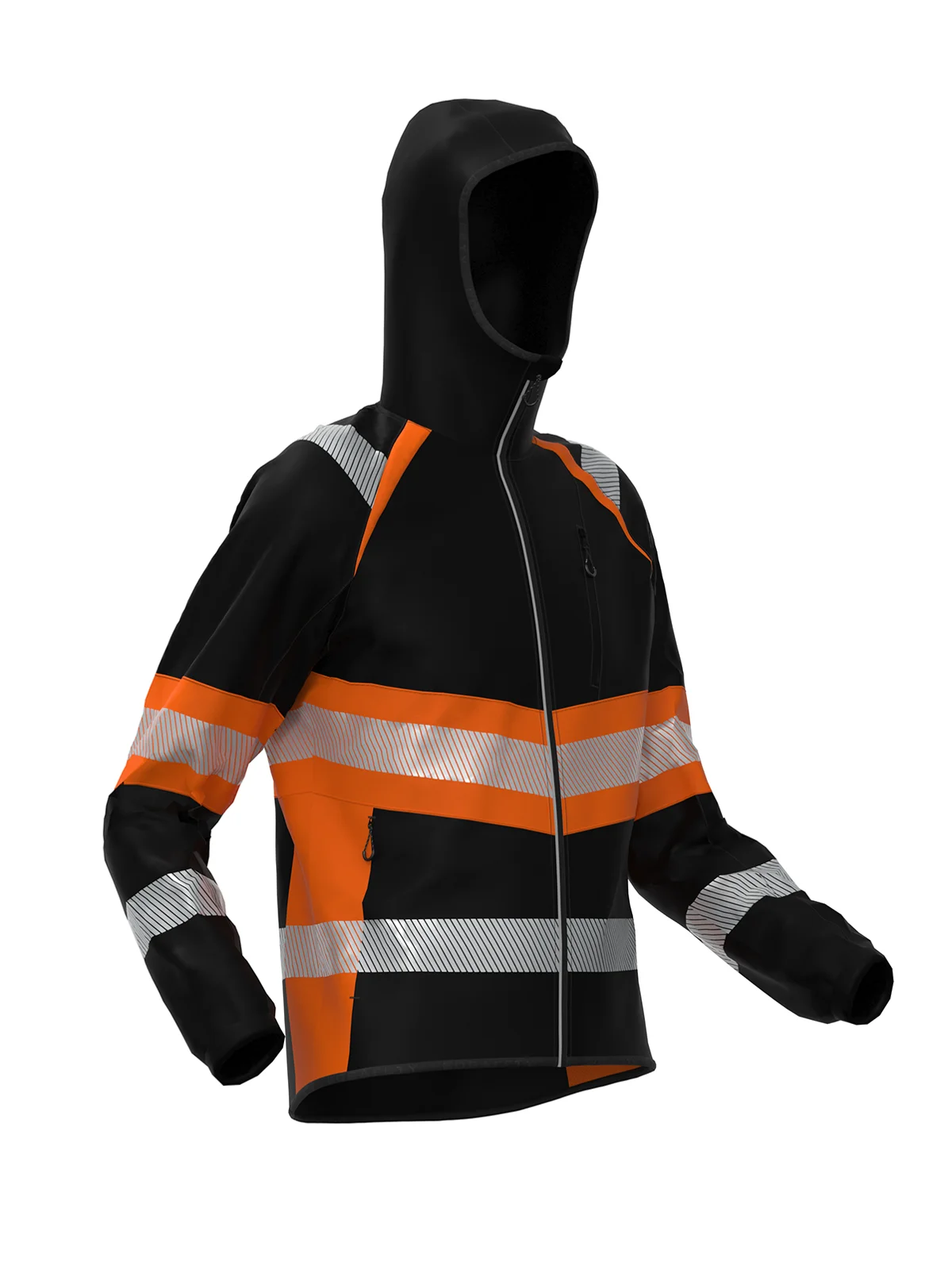 Sofsthell jacket TOPEK Hi-vis Class 1 – view 6