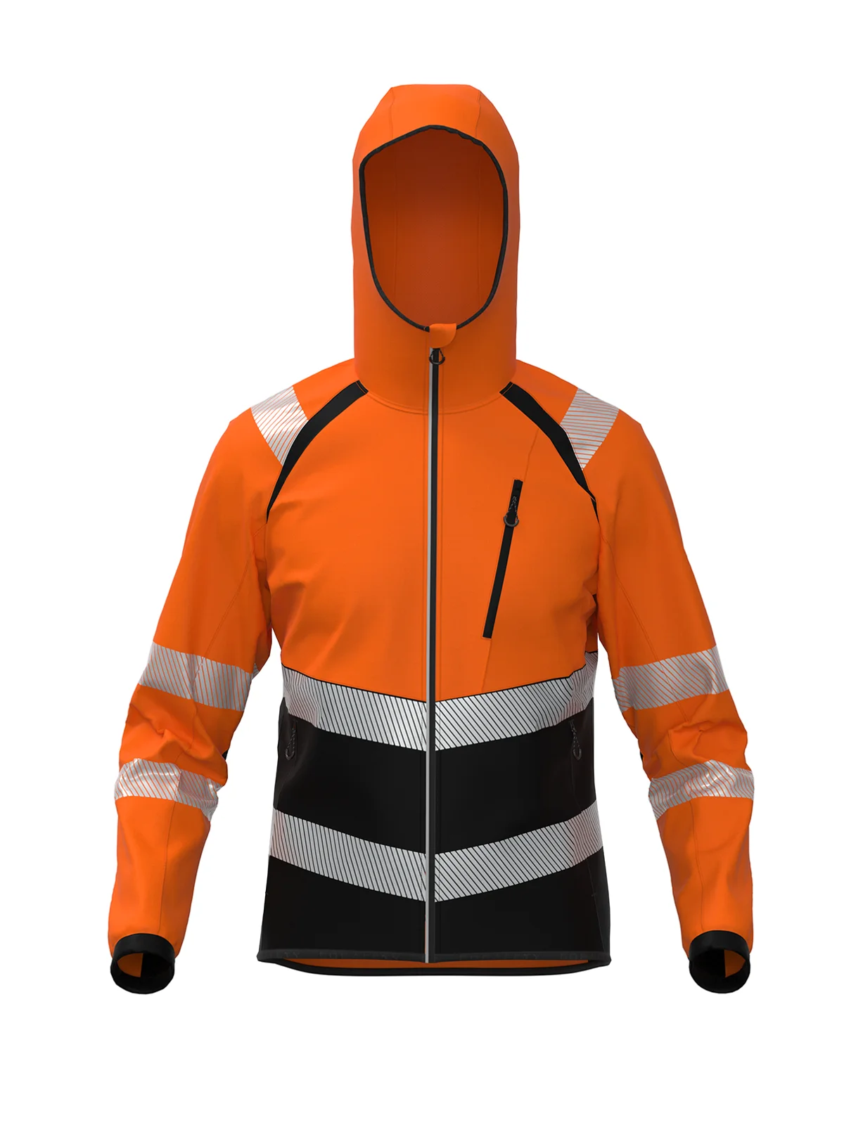 Sofsthell jacket TOPEK Hi-vis Class 2 – view 5
