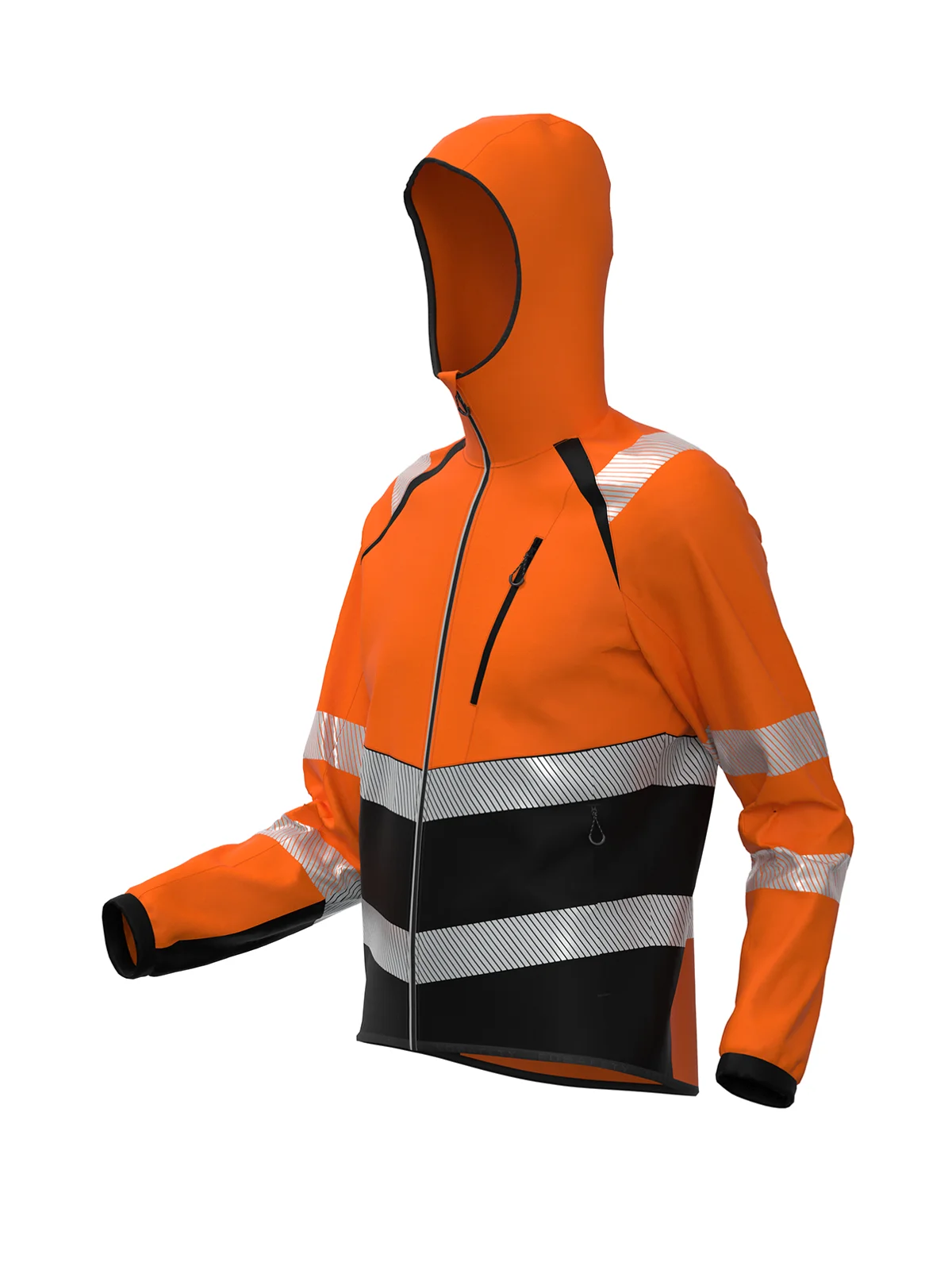 Sofsthell jacket TOPEK Hi-vis Class 2 – view 7