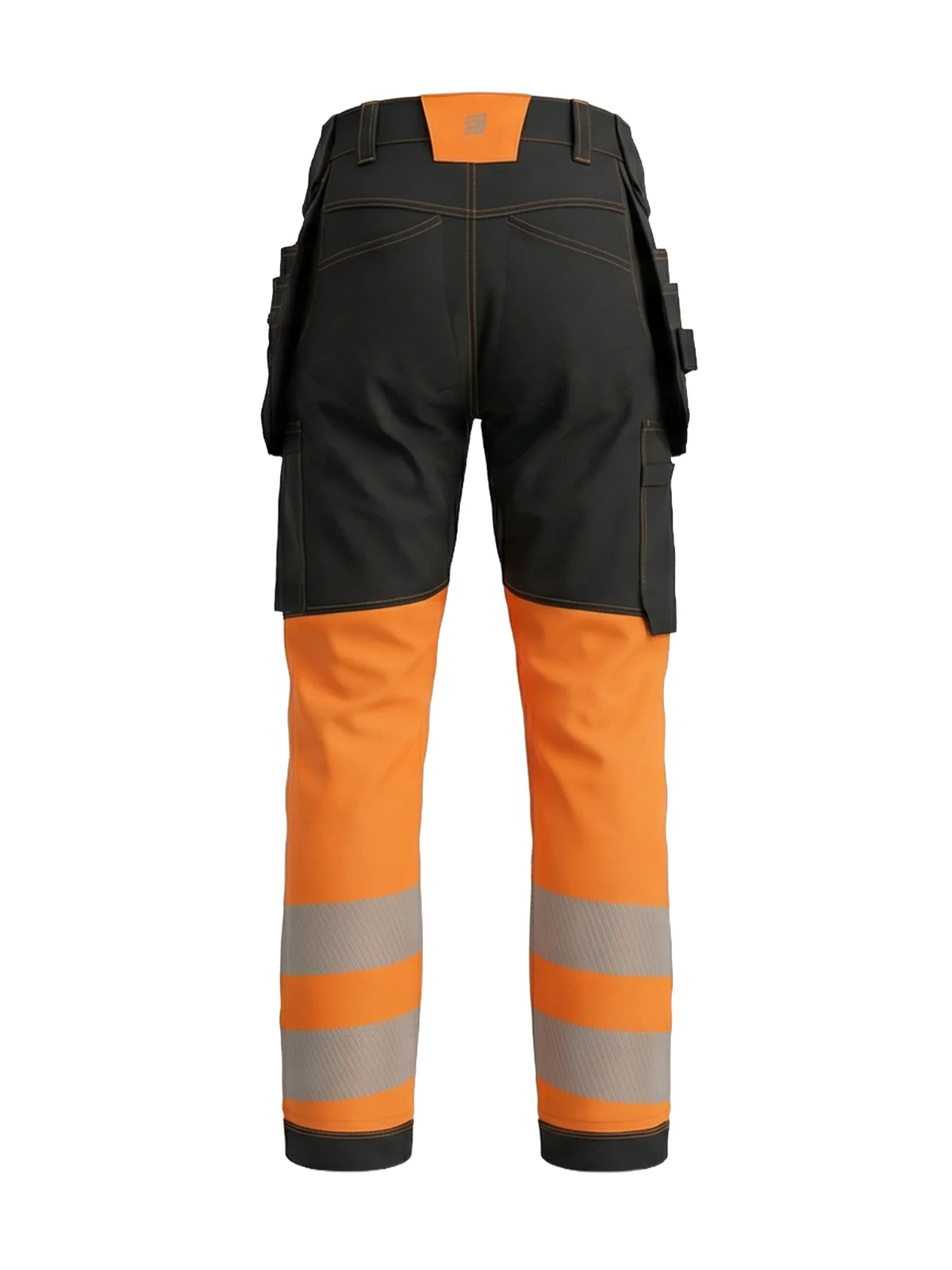 Stretch cotton trousers COMBO PLUS Hi-vis Class 1 – view 4
