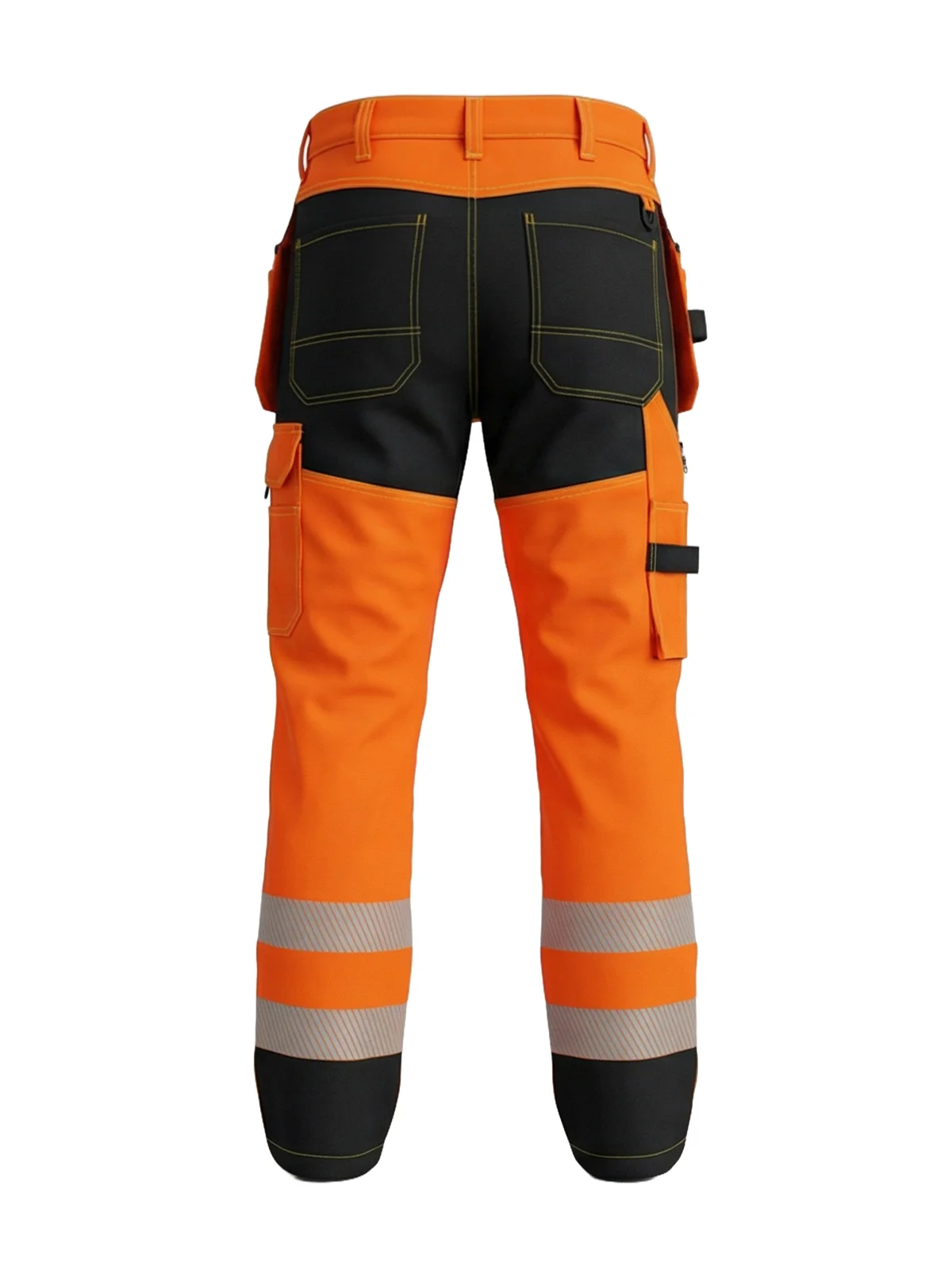 Pantaloni elastici cu bumbac COMBO PLUS Hi-vis Class 2 – vedere 4