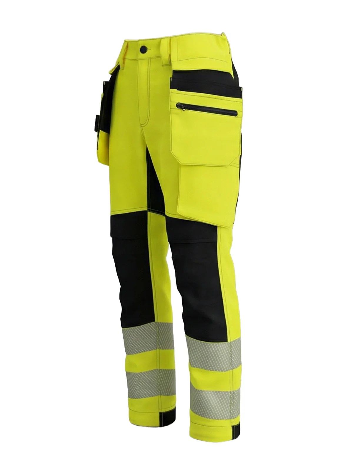 Pantaloni elastici cu bumbac COMBO PLUS Hi-vis Class 2 – vedere 7
