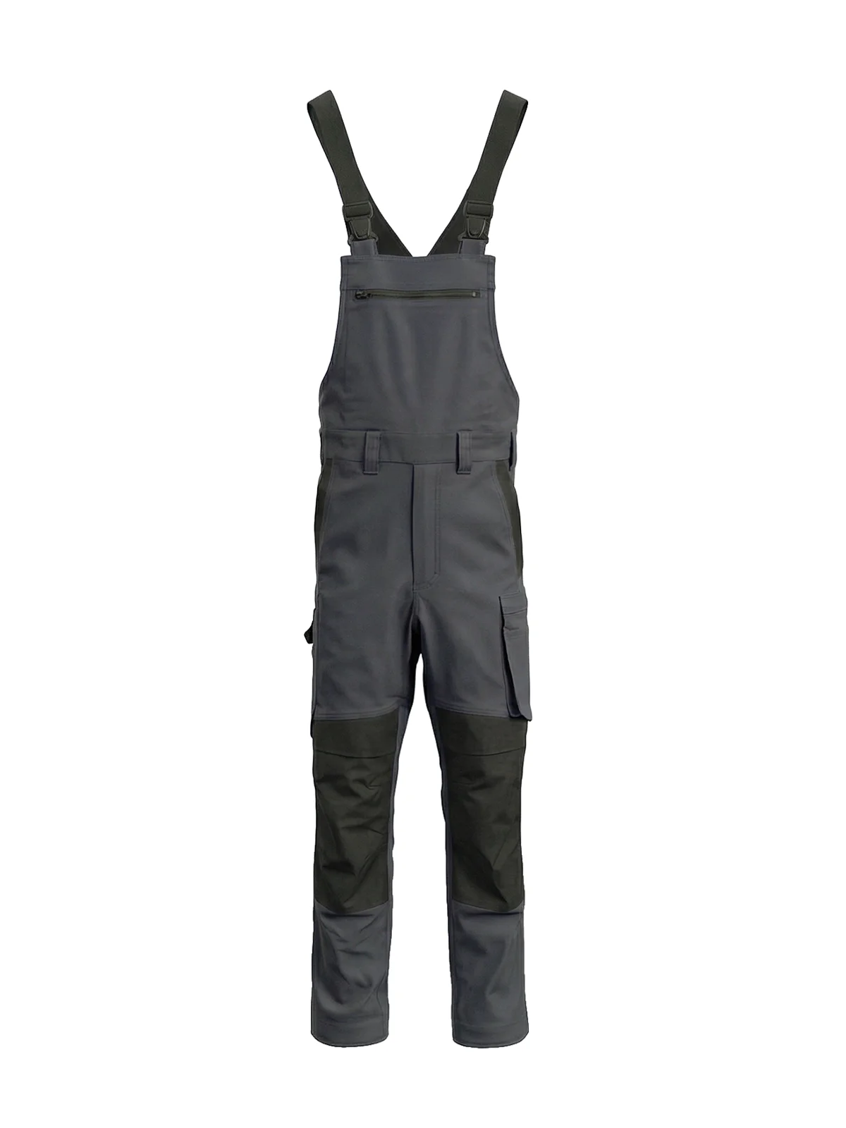 Pantaloni elastici din bumbac cu bretele COMBO