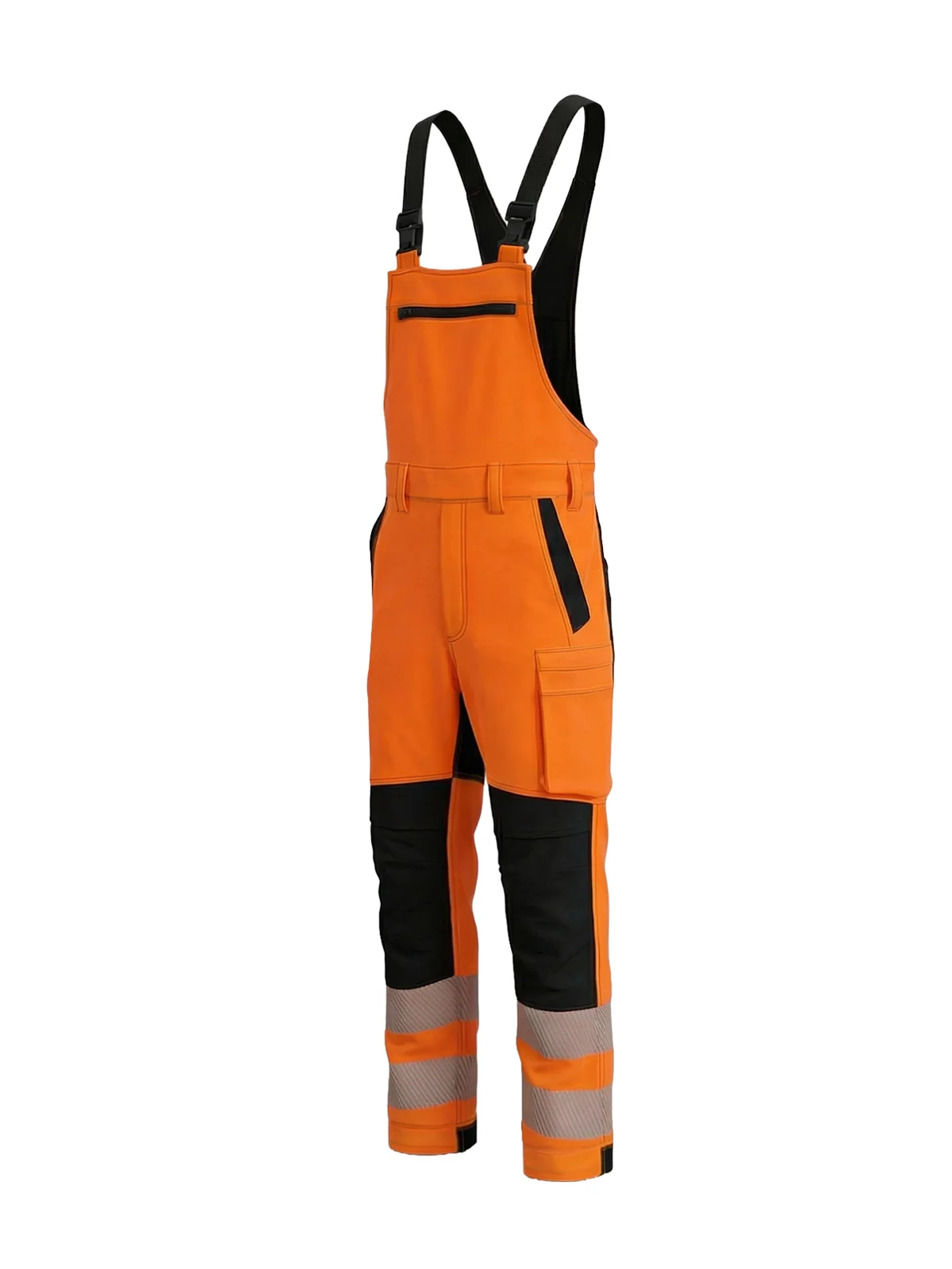 Stretchy bipants with cotton COMBO Hi-vis Class 2 – view 7