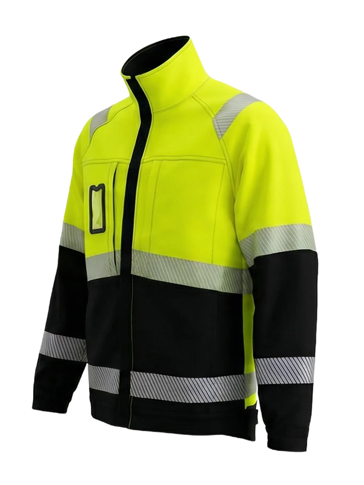 Jachetă elastică cu bumbac COMBO Hi-vis Class 2 – vedere 2