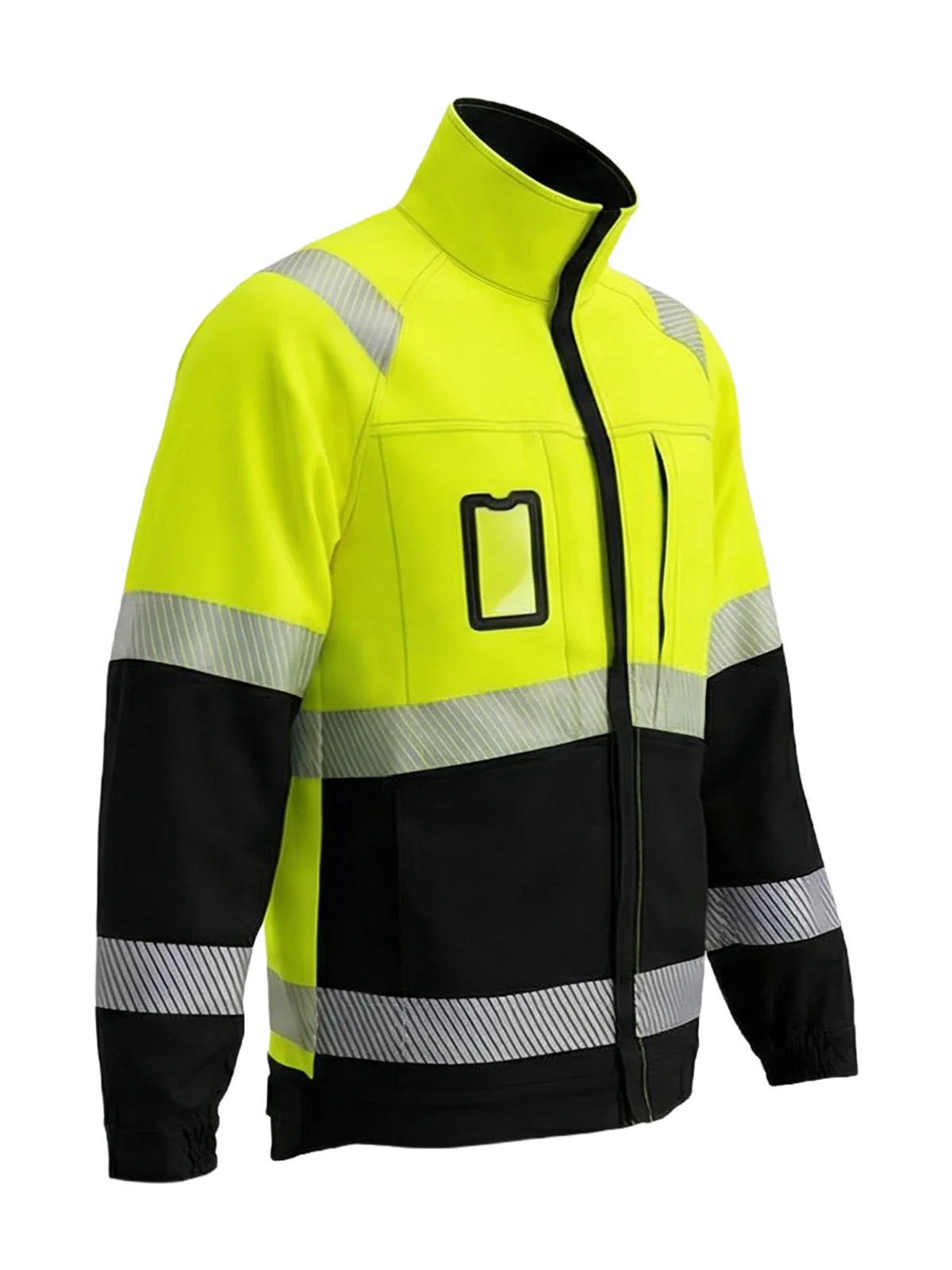 Jachetă elastică cu bumbac COMBO Hi-vis Class 2 – vedere 3