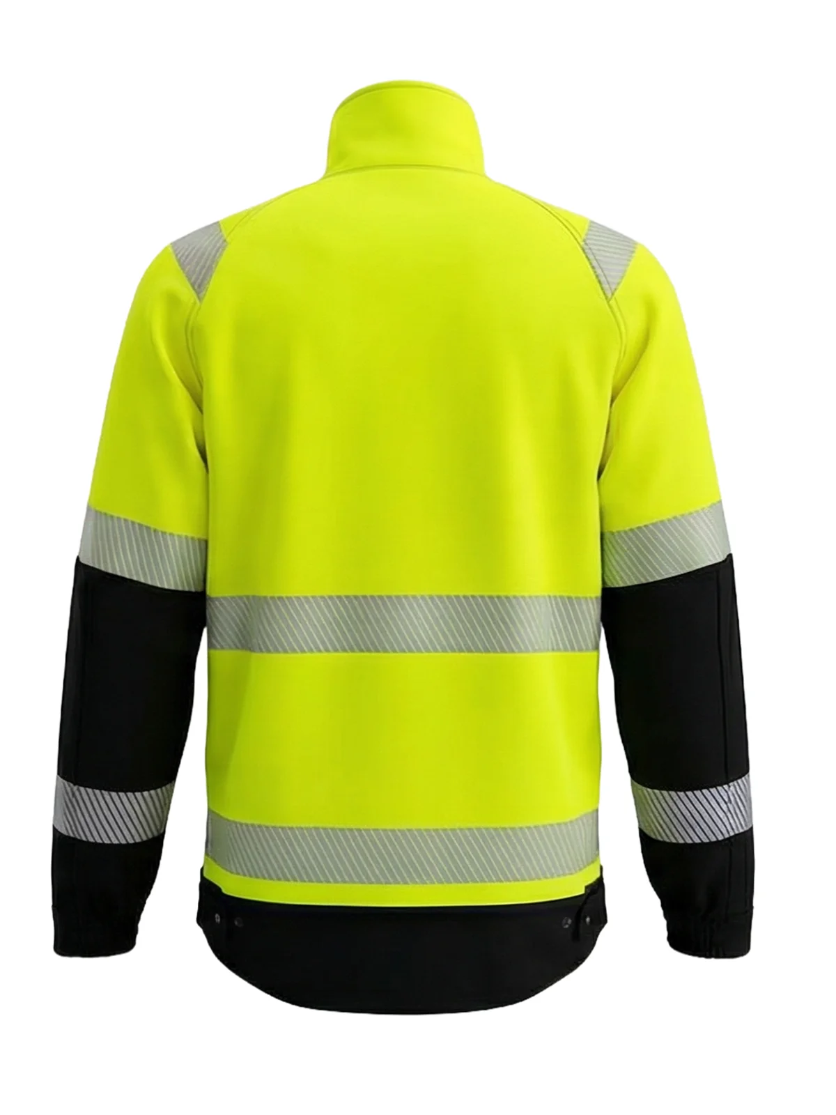 Jachetă elastică cu bumbac COMBO Hi-vis Class 2 – vedere 4