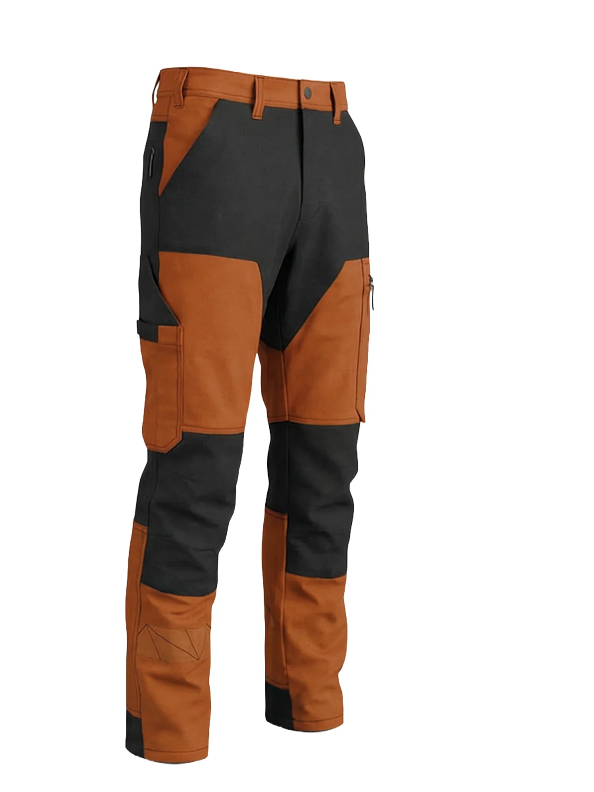 Pantaloni cu detalii elastice MASHUP – vedere 15